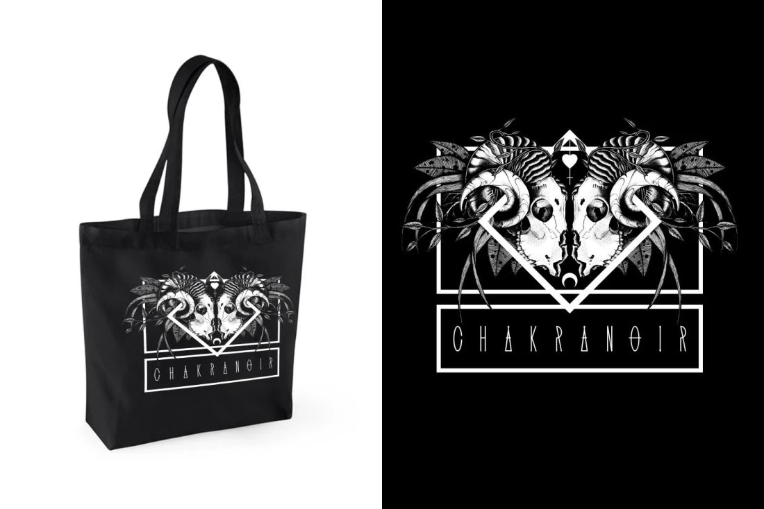 CHAKRA NOIR - TOTE BAG TOTEM