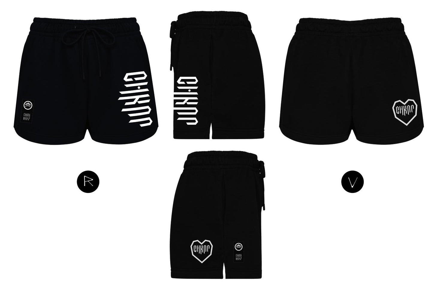 CHAKRA NOIR - SHORT COURT CHKNR