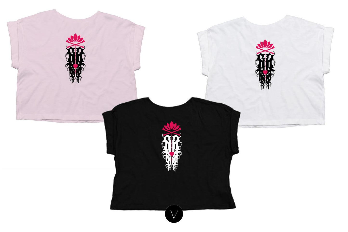 CHAKRA NOIR - CROP TOP AMOUR EN CAGE