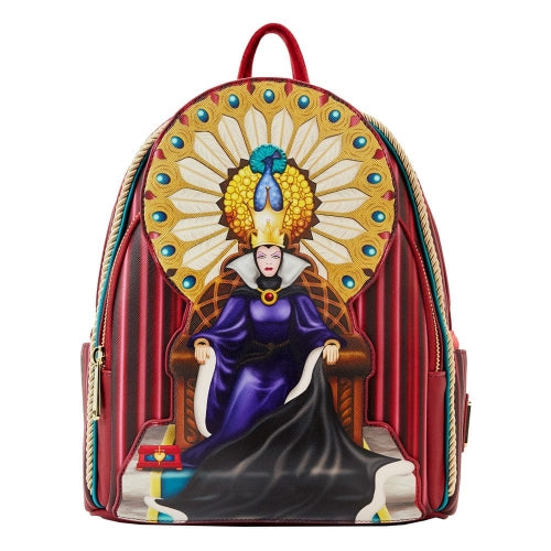 LOUNGEFLY - MINI SAC A DOS BLANCHE NEIGE EVIL QUEEN THRONE