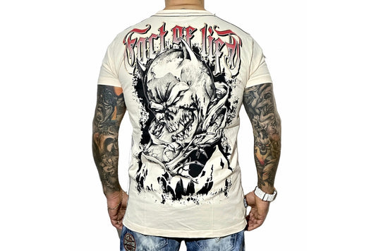 FACT OF LIFE - TSHIRT BAD SKULL