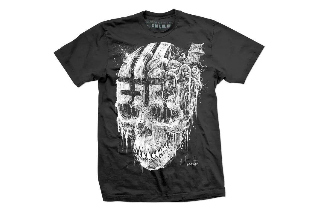 GOD MACHINE - TSHIRT WHERE IS MY MIND BIG SKULL