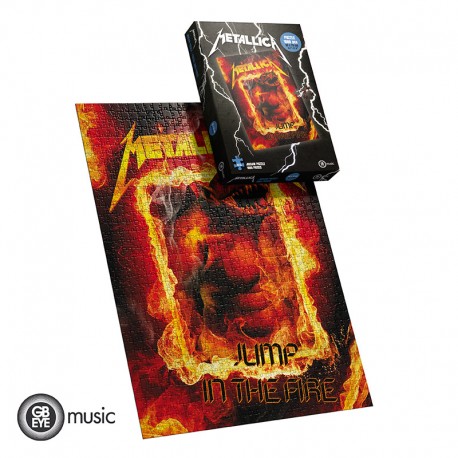 METALLICA - PUZZLE FIRE DEMON 1000 PIECES