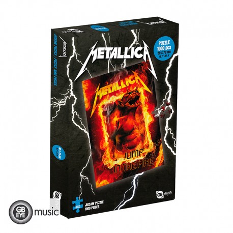 METALLICA - PUZZLE FIRE DEMON 1000 PIECES