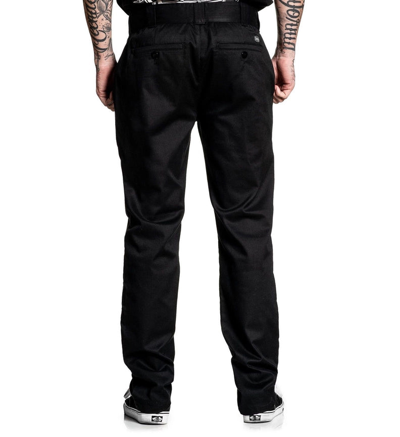 SULLEN - PANTALON CHINO 925 NOIR