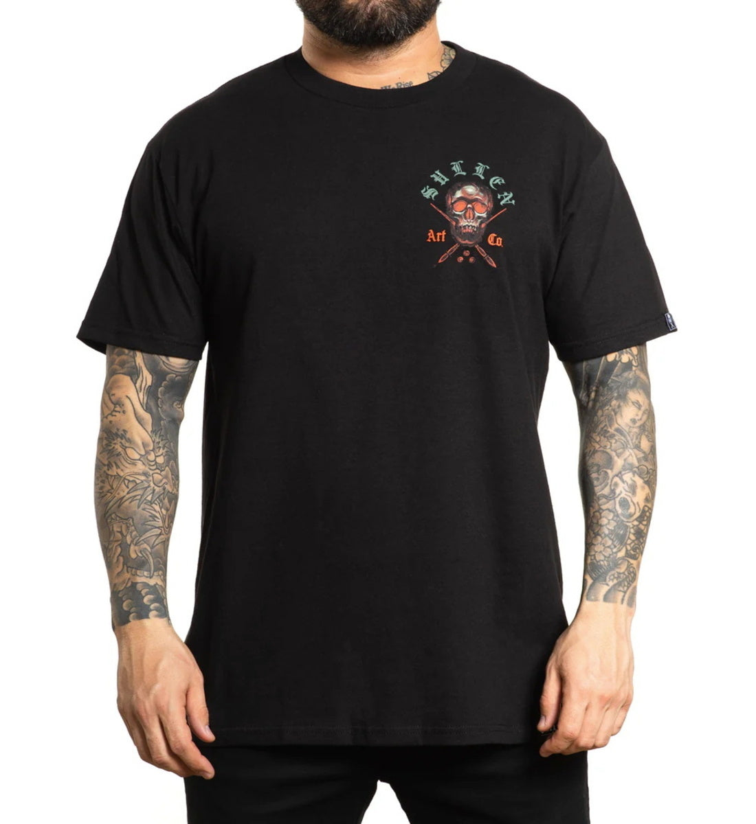 SULLEN - TSHIRT GLOW SKULL