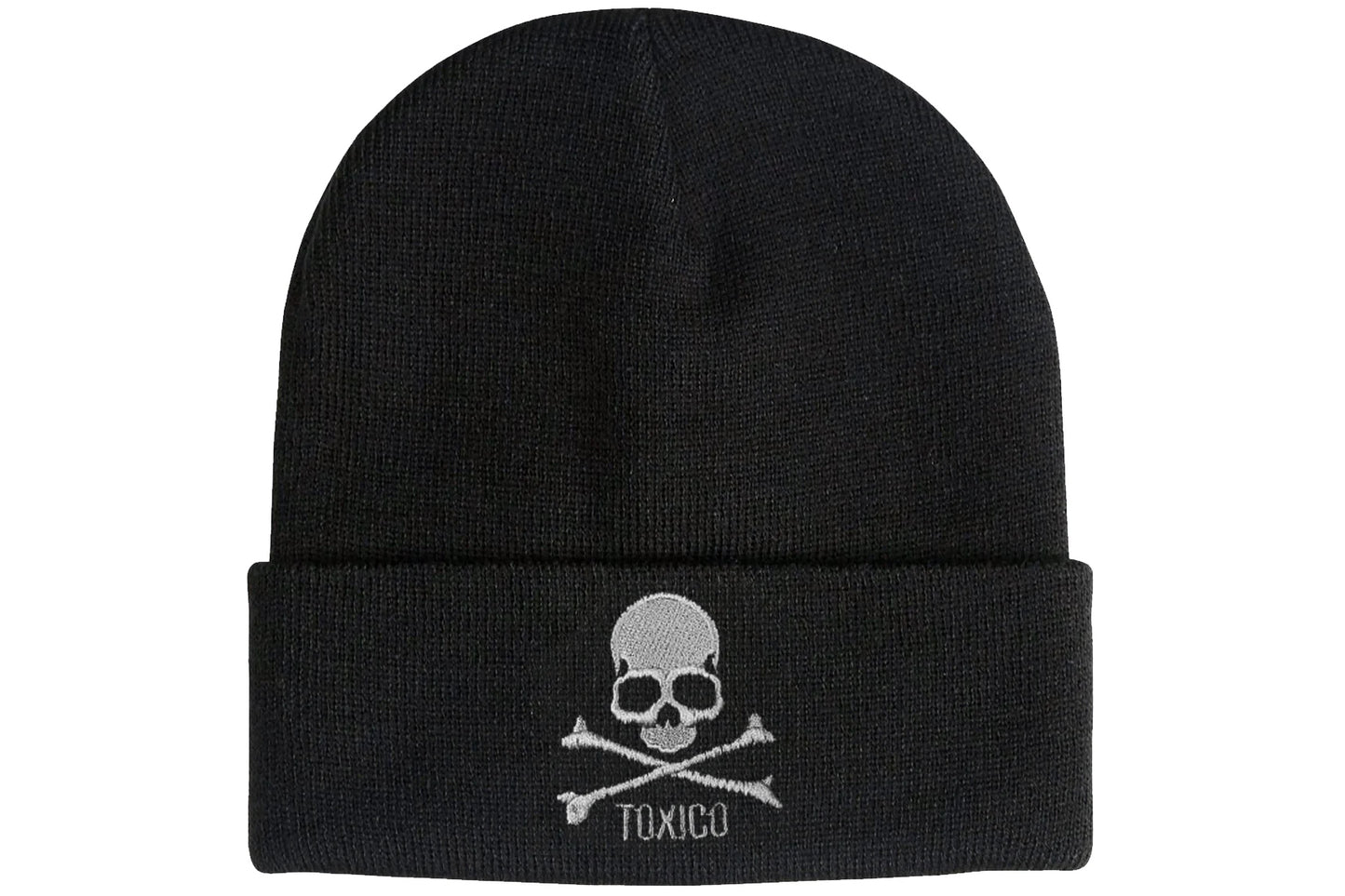 TOXICO - BONNET SKULL AND BONES NOIR